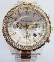Relógio Michael Kors Modelo Transparente